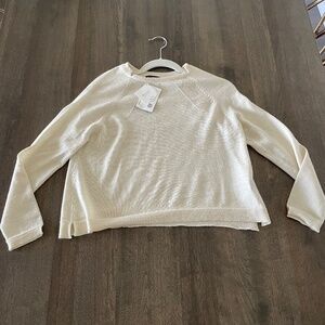 Cropped sweater Alpaca - Pullover court Alpaca